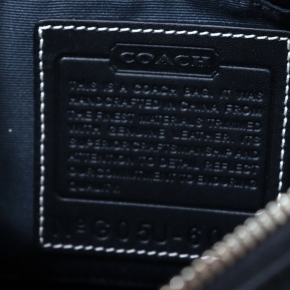 Original Coach Black Mini Bag - Picture 8 of 8